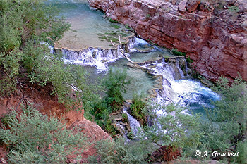 Teil des Beaver Falls